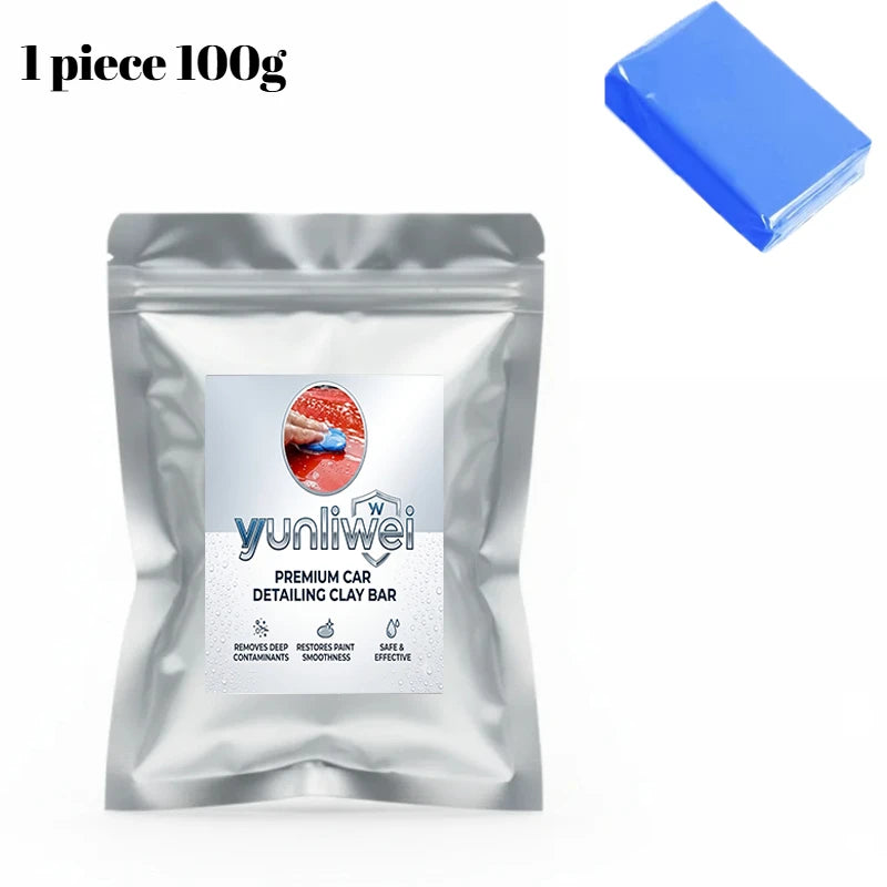 Car Cleaning Clay Bar Washing Mud Car Detailing Waxing Polish Treatment Fine Grade Auto Detailing Cleaner Tool Car Wash Yunliwei