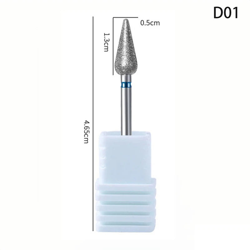 Hot Sale New Nail Drill Bit Mill Cutter All For Manicure Machine Bit Tools Accessories Cuticle Clean For Removing Nail Gel