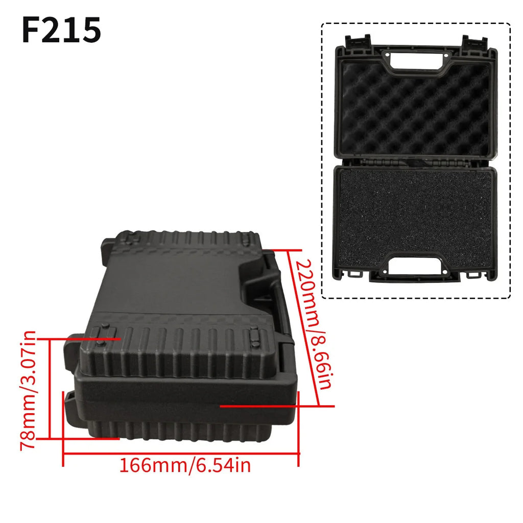 1pc Multi-Functional Portable Equipment Case with Sponge Protective Hardware Shell Tool Carrying Storage Box for Drones,Tools