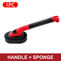 SEAMETAL Car Tire Shine Applicator Brush Sponge Pad Tire Wax Polishing Tool Auto Detailing Cleaning Brush for Vehicle Wheel Care