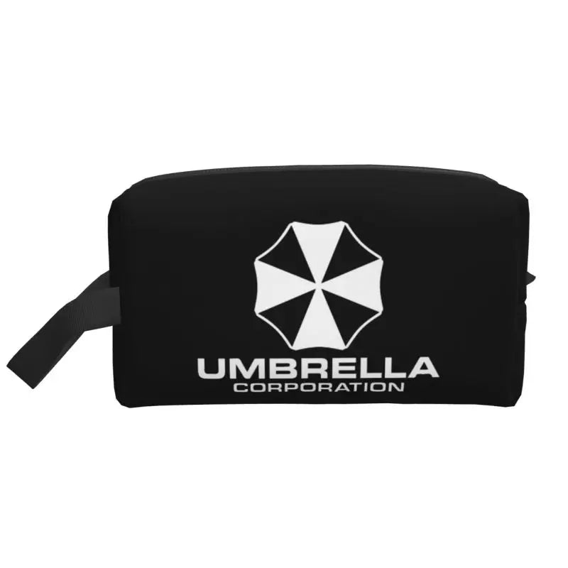Umbrella Corporation Travel Storage Bags Portable Toiletry Bag Reusable Waterproof Makeup Cosmetic Bag Pouch for Women Men