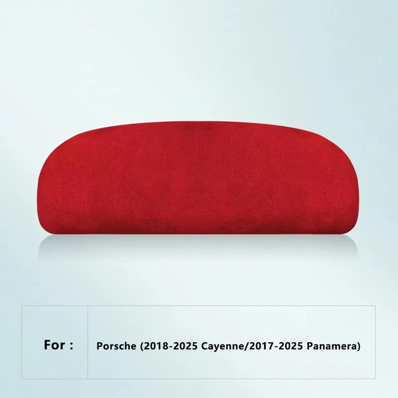 For Porsche Macan Panamera Premium 2014-2025 Suede Car Glasses Case Sunglasses Sun Glasses Storage RackHolder Protective cover