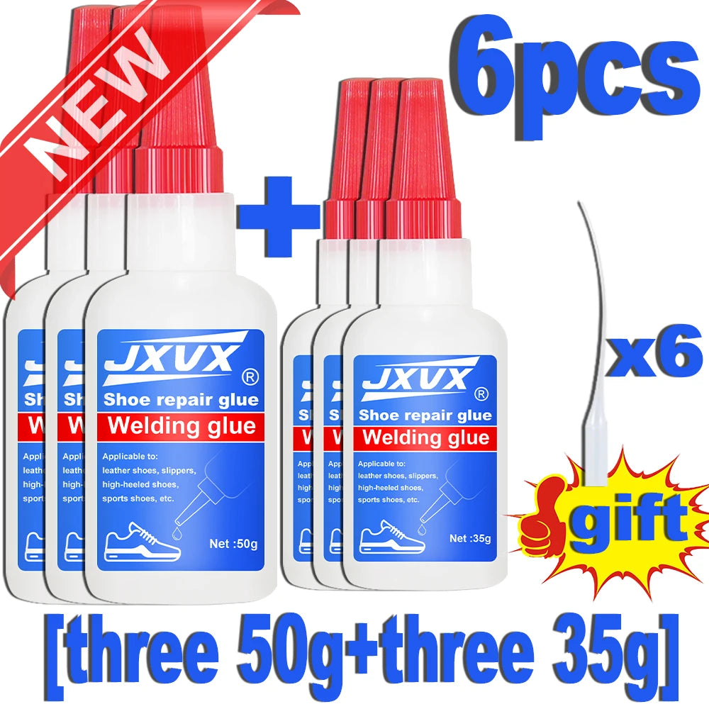 Super Strong Shoe Glue, Waterproof Universal Shoe Sealants for Sneakers, Boots, Leather, Quick Repair Glue, Universal Super Strong Adhesive Glue for Sneakers