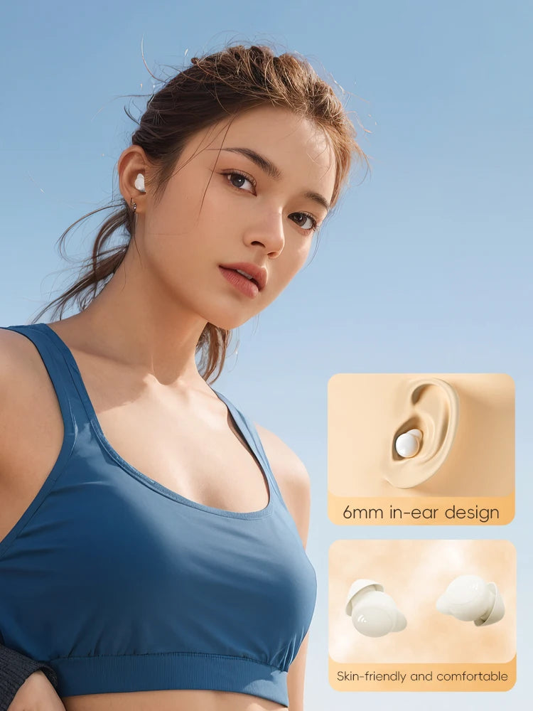 HOT SALE  Sleep MY002UN Bluetooth Open Sport Earphones with Low Latency, Waterproof, Sweatproof, and Noise Cancelling Sleep Mode