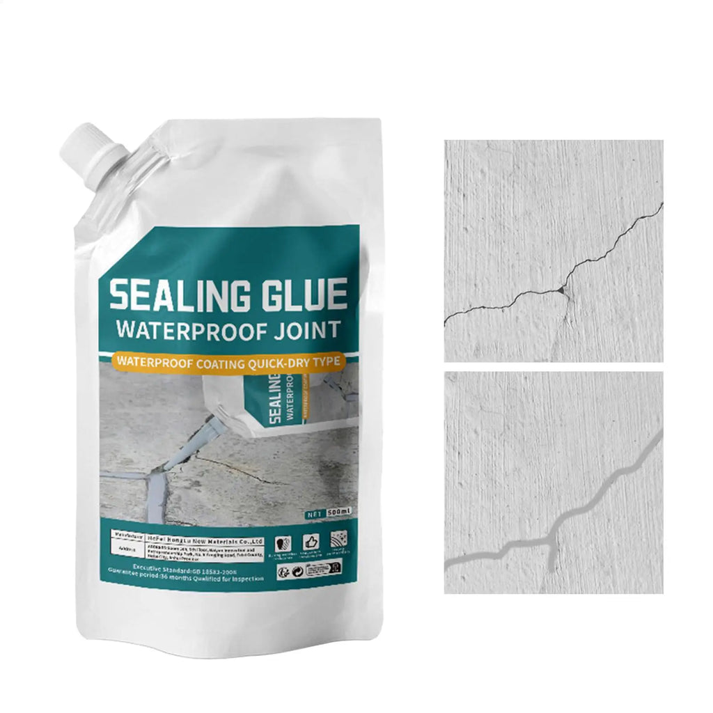 500ml Liquid Sealant Concrete Crack Filler Waterproof Heavy Duty Sealing Glue Penetrating Adhesive Cement Filler Sealant