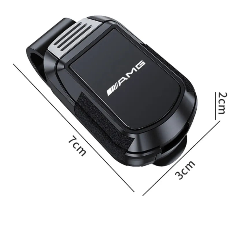 Car Sun Visor Glasses Clip Sunglasses Storage Bracket For Mercedes Benz AMG A B C E G CLA W211 W203 W204 W210 W124 C300 C260
