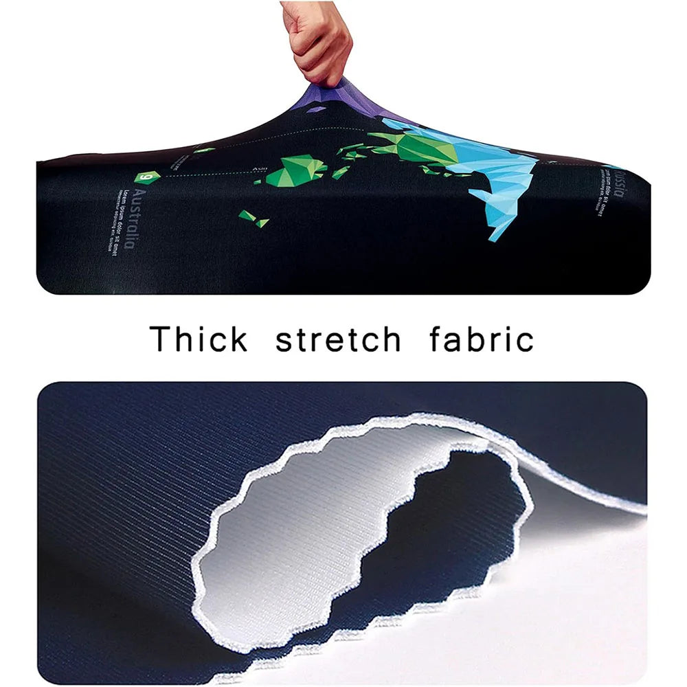 Thick Elastic Luggage Protective Cover Zipper Suit For 18-32 inch Bag Suitcase Covers Trolley Cover Travel Practical Accessories
