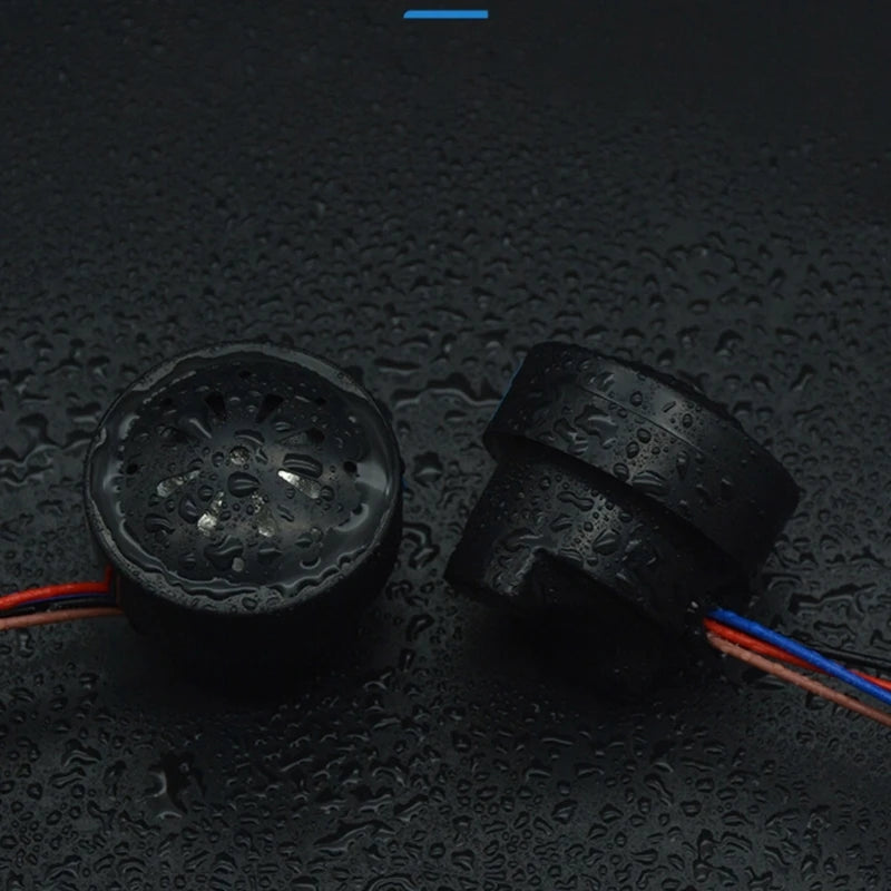 2 in 1 Bike SUV Horn Electric Horn LED 48/60V Universal Electric Motorcycle Horn Motorbike Replacement Electric Horn Car H9EE