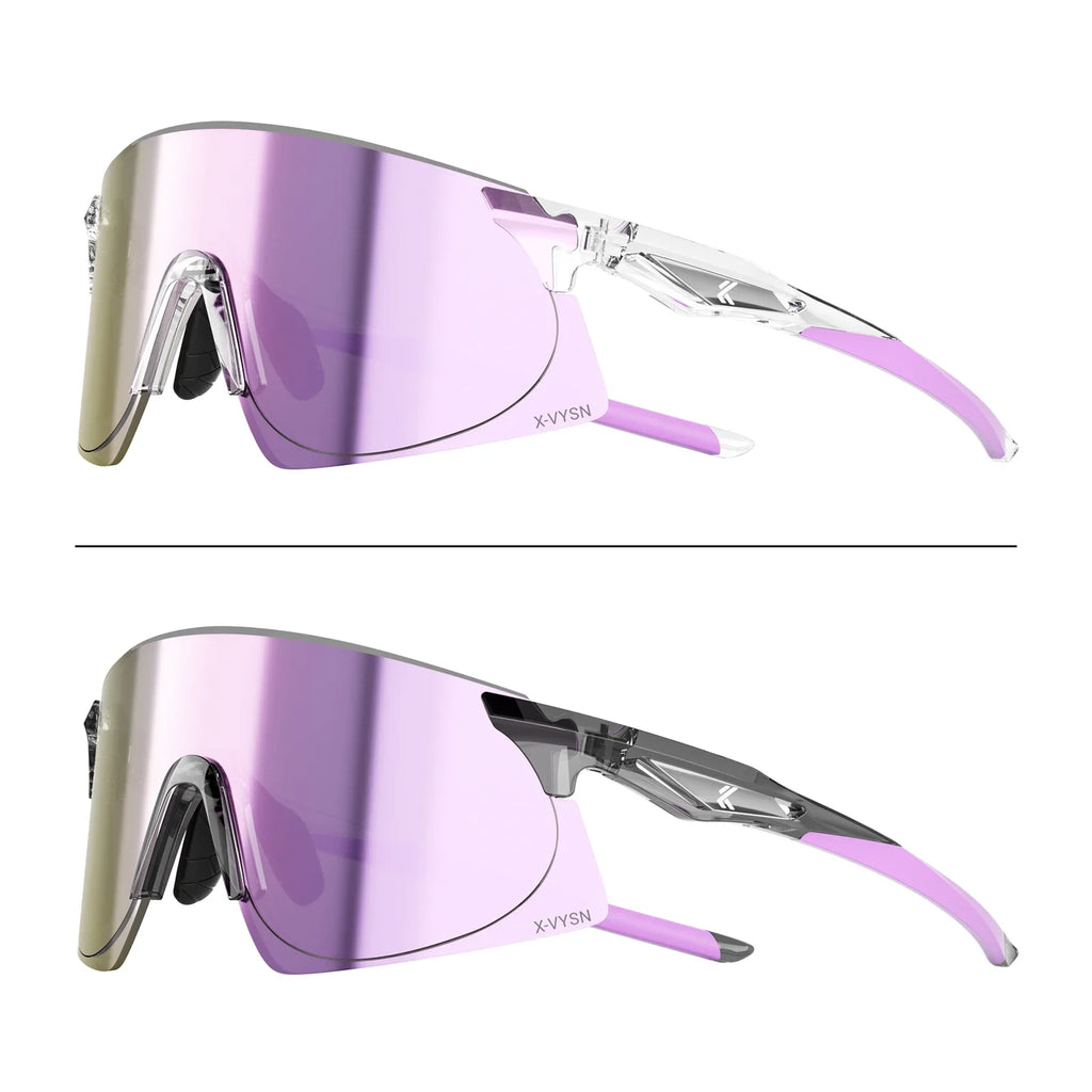 Kapvoe Photochromic Cycling Glasses Running Sunglasses MTB Riding Skating UV400 Fishing Goggles Man Woman Bike Hiking Eyewear