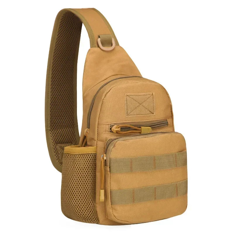Tactical Shoulder Bag Men Hiking Backpack Nylon Outdoor Hunting Camping Fishing Molle Trekking Chest Sling Bag