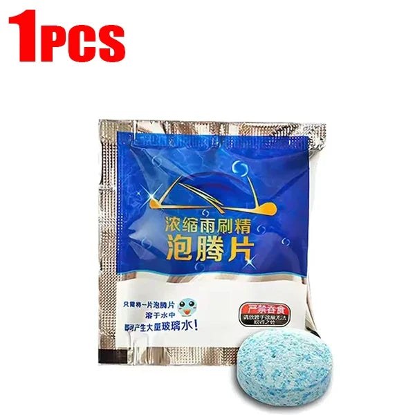 Solid Car Windshield Cleaner Effervescent Tablets Windscreen Window Glass Dust Wiper Car Cleaning Tool Car Accessories