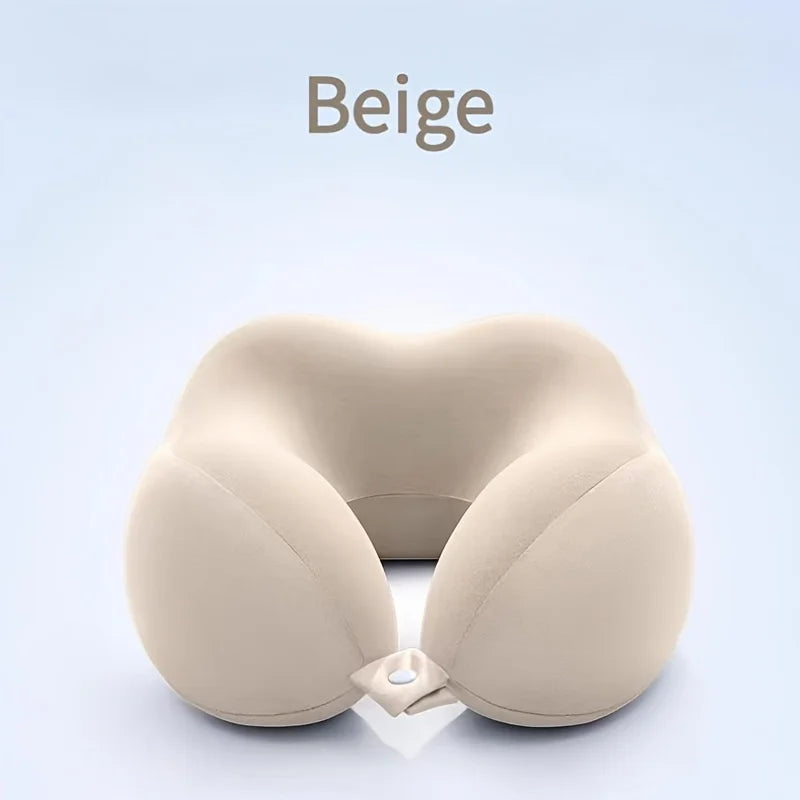 U-Shaped Neck Pillow for Adults,Ergonomic Travel & Office Nap Support, Medium Soft Comfort for Neck Protection, Neck Pillow
