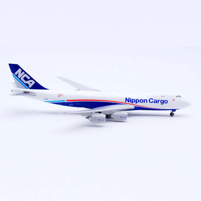 EW4748013 Alloy Collectible Plane Gift JC Wings 1:400 Nippon Cargo Airlines Boeing B747-8F Diecast Aircraft Jet Model JA13KZ