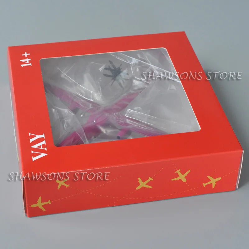 1:140 Diecast Metal Model Plane Toy ATR-72 ATR 72-600 Korea Hi Air Airliner Miniature Replica