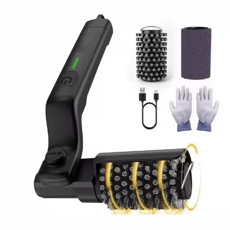 Electric BBQ Grill Cleaning Brush –Efficient Oil Stain Removal，360° All-Round Deep Cleaning, Safeguard Your Health