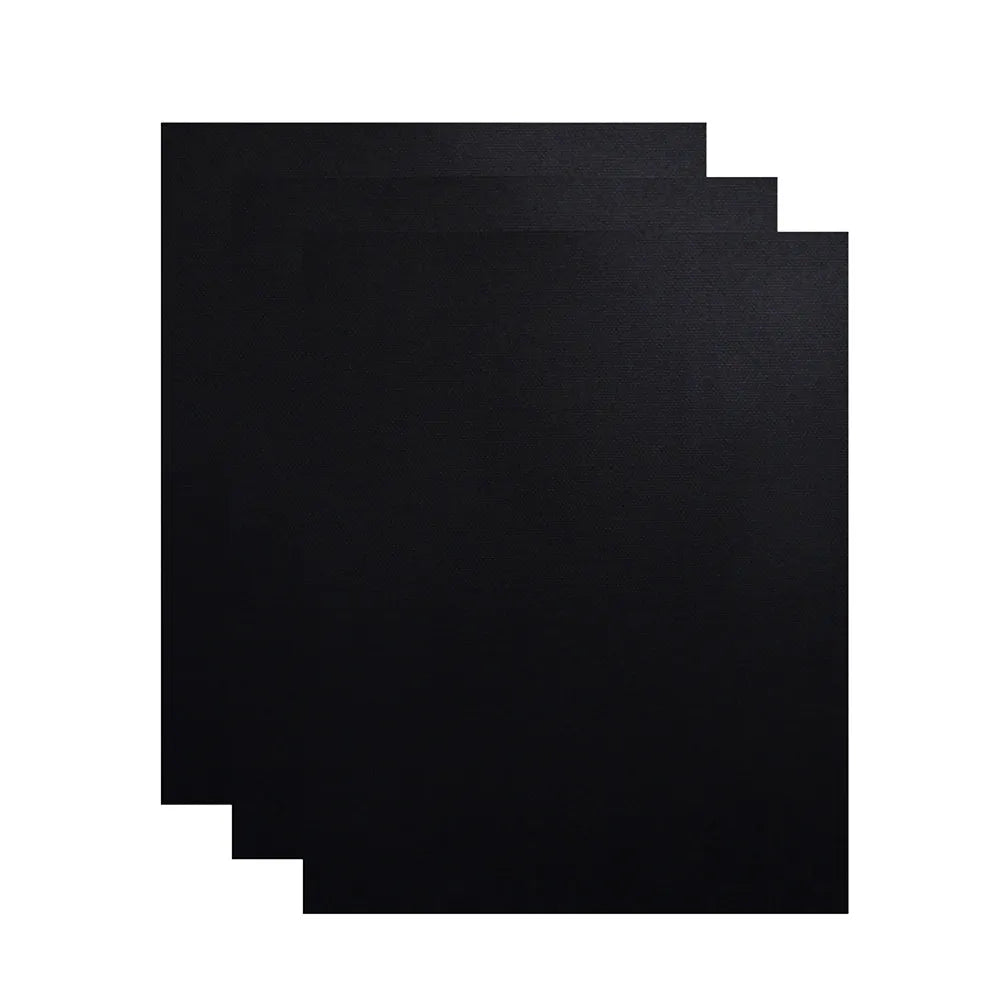 Bbq Grill Mat Heat Resistant Non-Stick Black Glass Fiber Bbq Oven Grill Sheet Baking Pad Dishwasher Safe Reusable Oven Liners