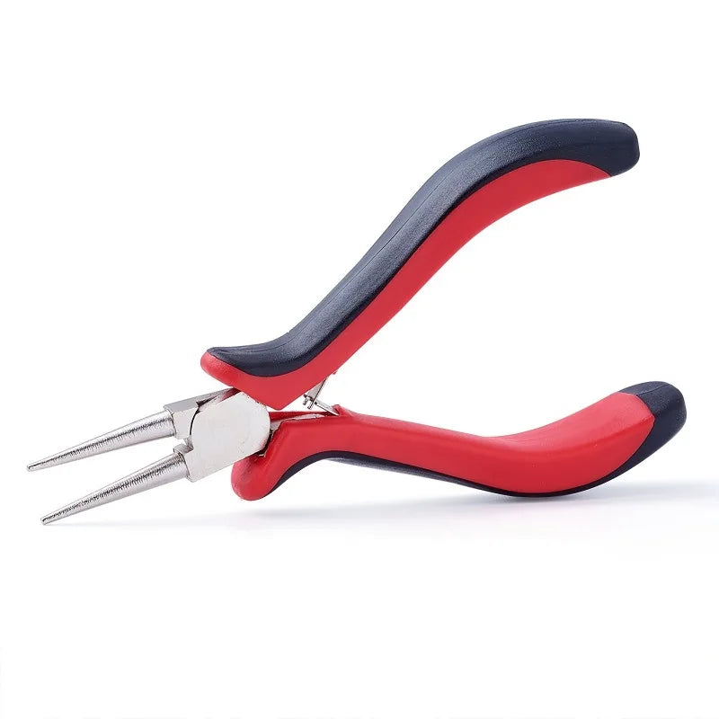 1pc Carbon Steel Jewelry Pliers for Jewelry Making Supplies Round Nose Pliers Ferronickel 126mm