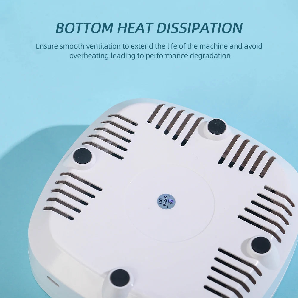 USB Mini Manicure Nail Vacuum Cleaner Strong Suction Nail Dust Collector Portable Nail Art Vacuum Dust Cleaner Extractor Fan