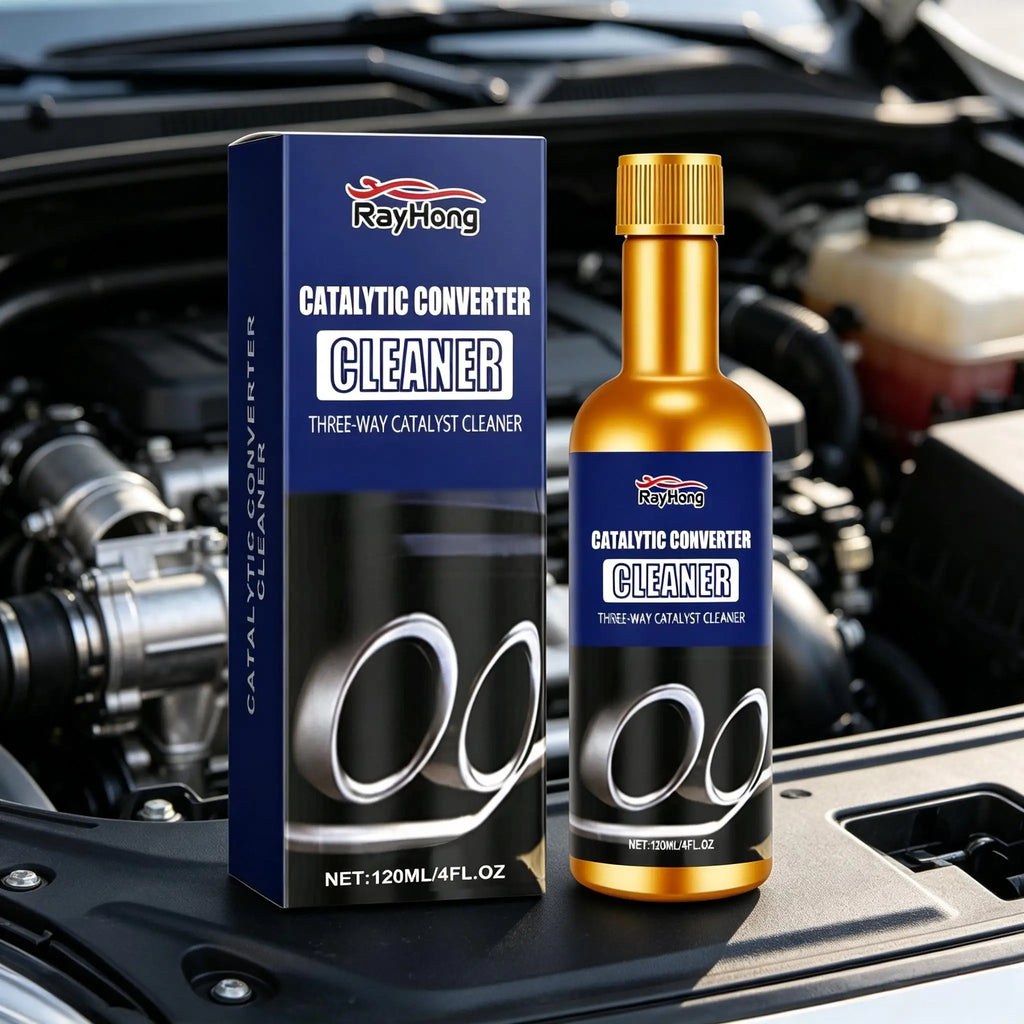Car Catalytic Converter Cleaner Removes Deposits Improves Engine Performance Reduce Fuel Consumption Duct Carbon Removal Cleaner