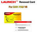 LAUNCH Pin Card Renewal Card For X431 PAD VII 1 Year / 2 Year Update Card