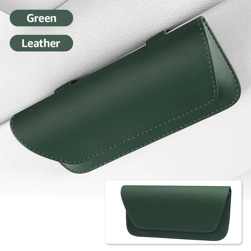 Car Glasses Case Organizer Storage Car Eyeglass Case Glasses Box For Car Sun Visor Organizer Sunglasses For BMW Glasses Case