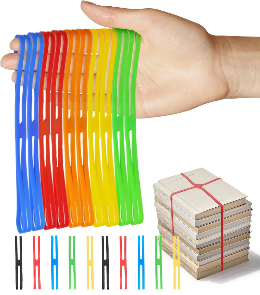 Outdoor Camping Tableware Storage H-shaped Silicone Strap Elastic, Color Tie Cutlery Cross Straps Cutlery Packing straps, Travel