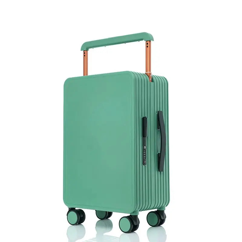 Wide pull suitcase, women's pull suitcase, men's travel suitcase, checked in box, 20 inches 24 inches boarding case, checked in