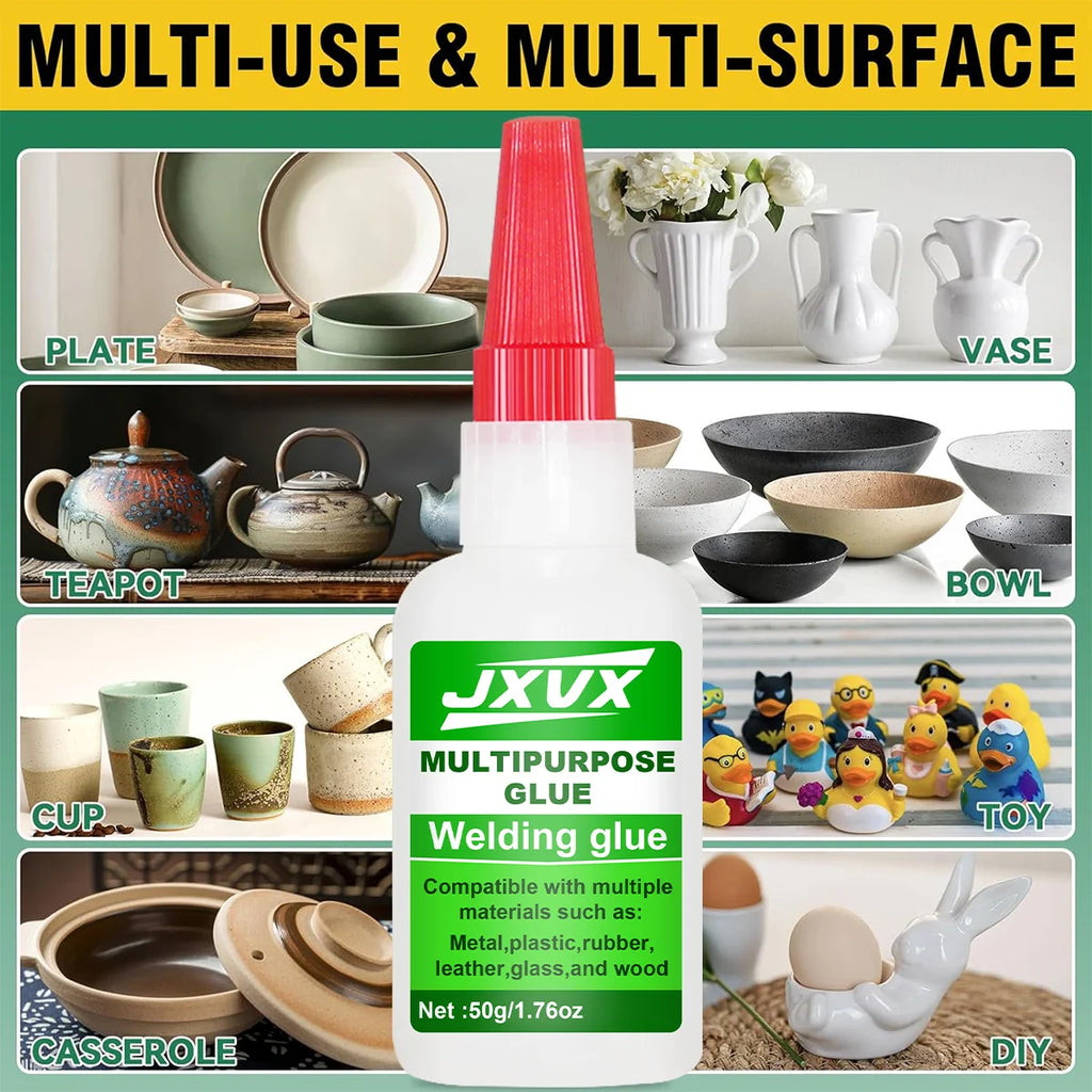 Contact Glue 50ml Strong Oily Adhesive Multipurpose Shoe Wood Leather Metal Plastic Water Resistant Free Shipping