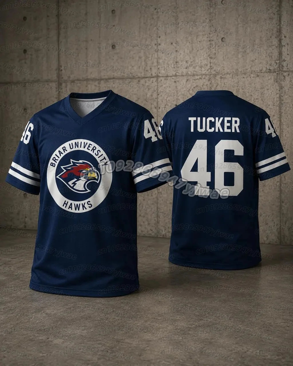 26 men women t-shirt Off Campus Briar University Hockey Jersey Graham 44 22 DI LAURENTIS 66 Tucker46 long sleeve men T-shirt