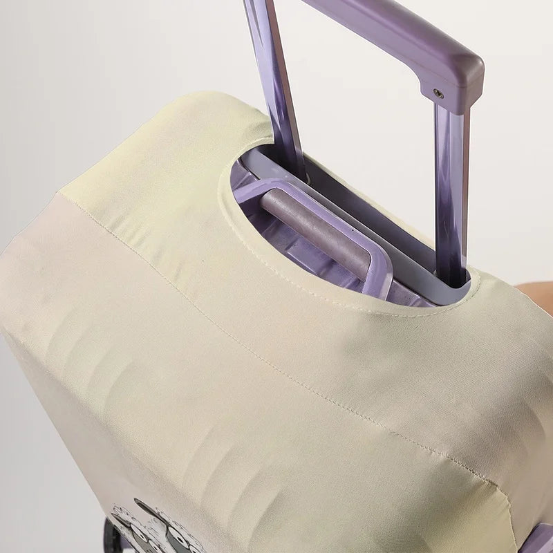 Lamb pattern luggage protection cover, suitable for 18-32 inch luggage covers, luggage handle gloves, travel accessories