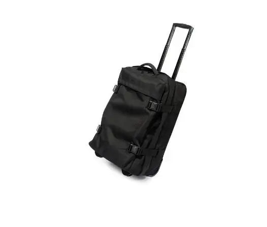Unisex 22inch Carry On Hand Luggage Travel Trolley Bag Travel Suitcase Men Rolling Duffle Bag with Wheels Travel Tote On Wheels
