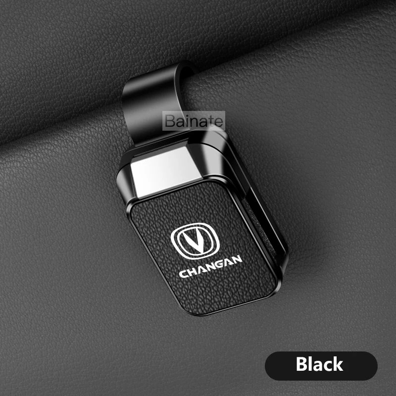 Car Sun Visor Glasses Case Storage, Leather Sunshade Sunglasses Holder, CHANGAN UNI-T UNI-K UNI-V CS75PLUS CS55 EADO PLUS CS35