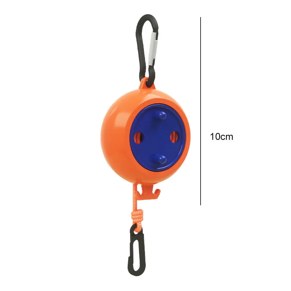 Portable Retractable Clothesline 10m Camping Clothesline Heavy Duty Clothes Drying Rope Lightweight for Outdoor Camping Travel