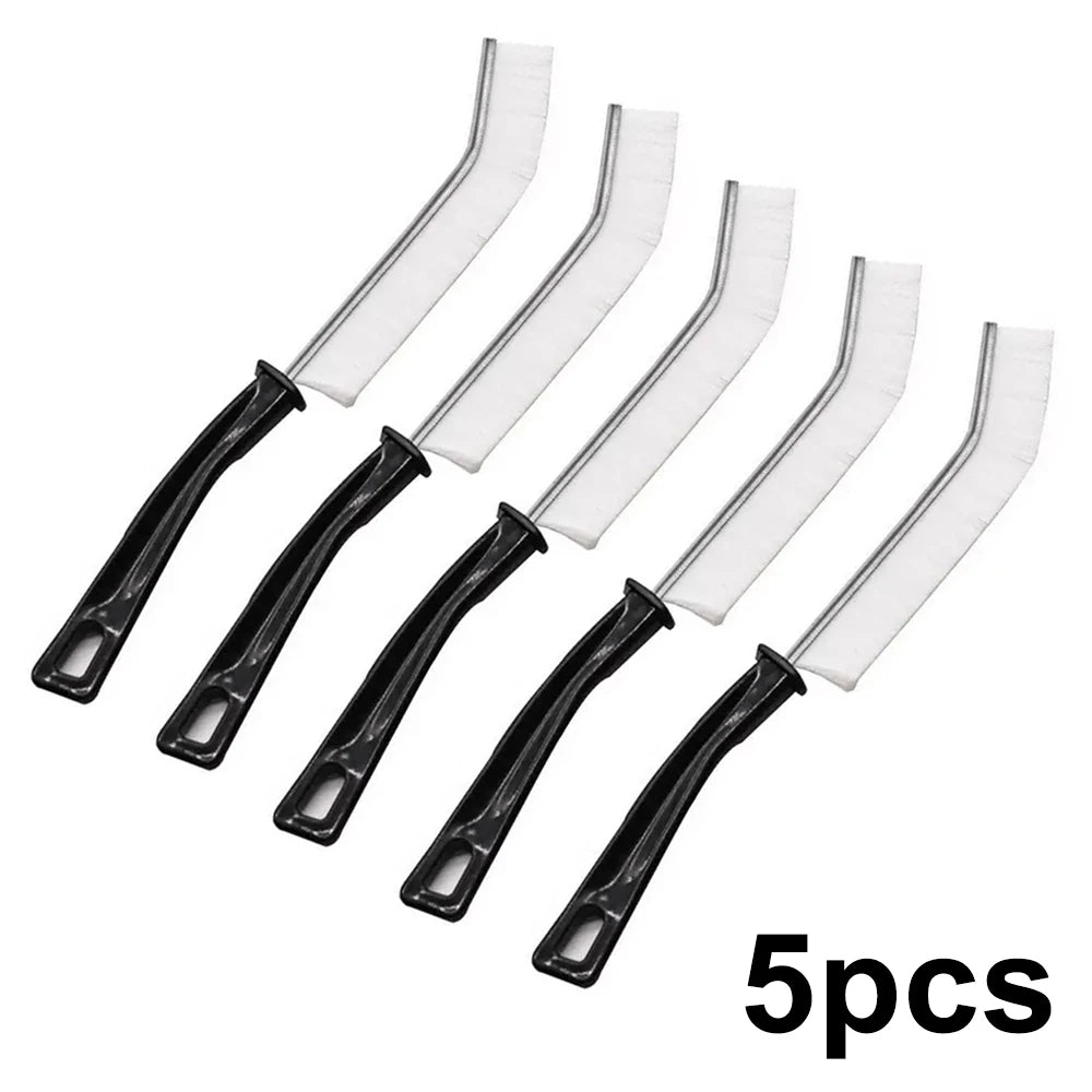 AUTBORIGHT Curved Car Gap Cleaning Brush Ultra Thin Scratch-Free Nylon Bristles for Auto Interior Air Vent Door Track Detailing