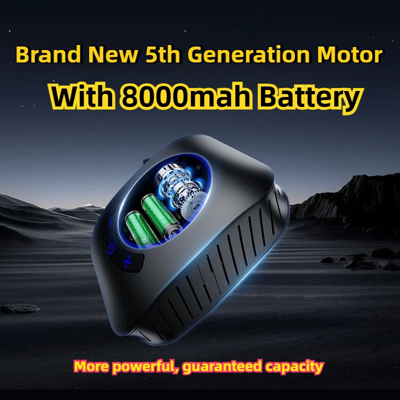 2025 Rechargeable Portable Shower Pump - 6.0L/min High Flow Camping Shower for Outdoor, Jobsite, Dorm & Home Use (Black)