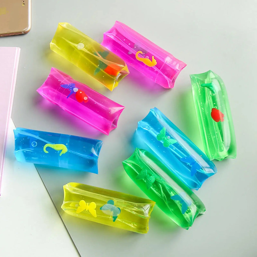 Water Snake Fidget Toy Tricky Party Favor Wiggler Tube Novelty Gift Slippery Water Wigglers for Dinner Kids Party Birthday