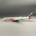 1:157 Scale 47cm Air India 777 Plane Model Resin Diecast Airplanes With Landing Gear Collection Display Decoration Gifts