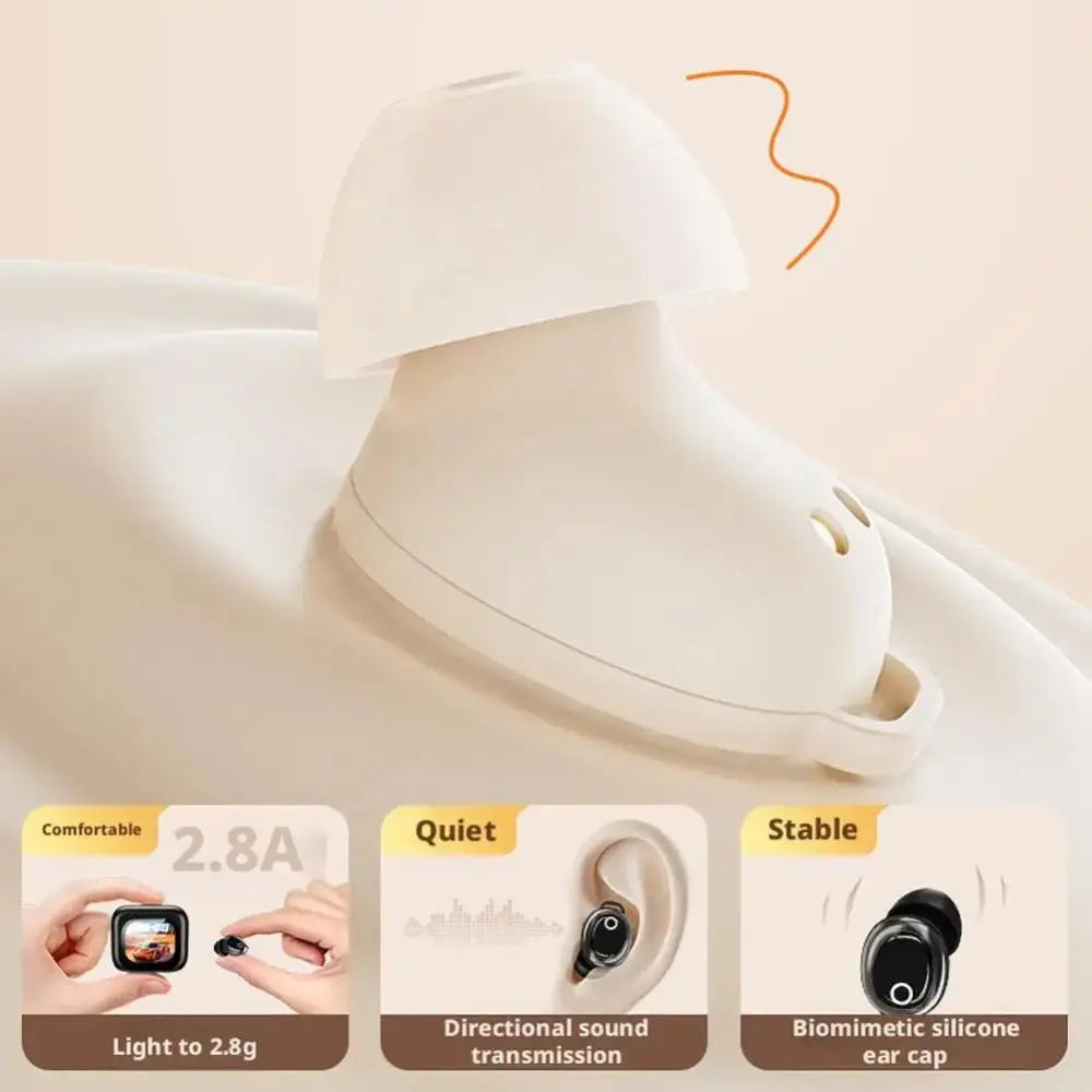 New Wireless Wireless Bluetooth Earphones With Screen Heavy Bass Sports Earbuds Bluetooth AI Translation Music Earbuds Running