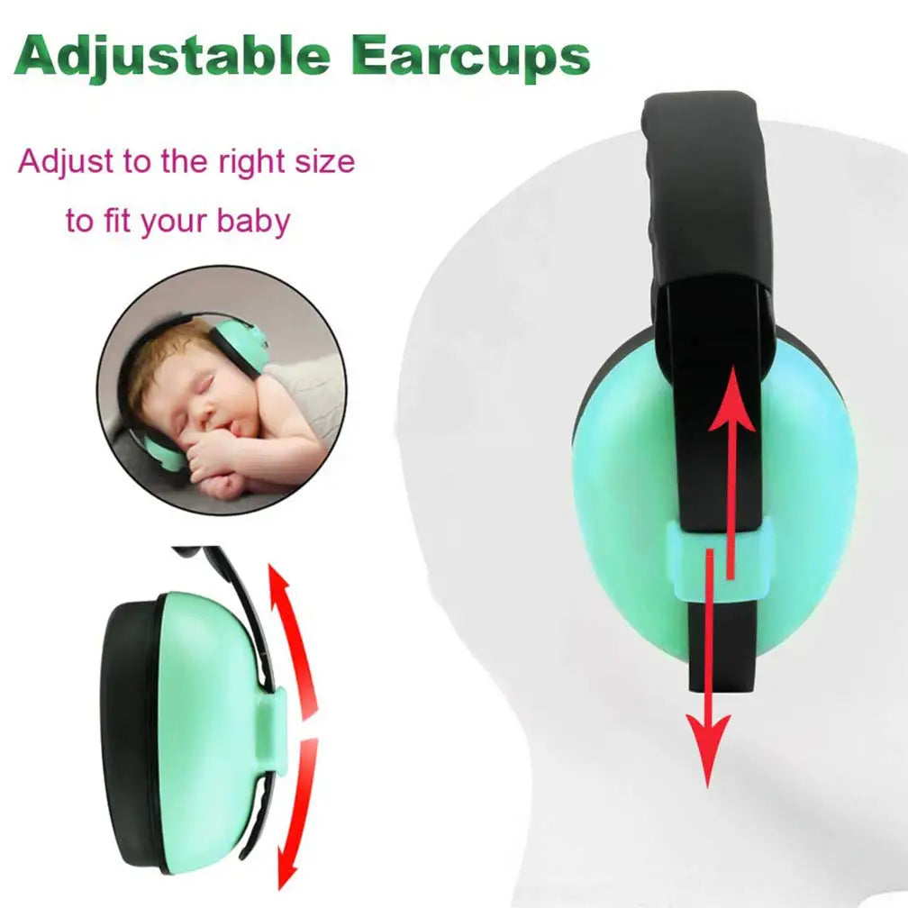 Anti Noise Child Earmuff Baby Ears Protection Children Sleep Ear Sleeping Earplugs Hearing Protection Safety Earmuffs