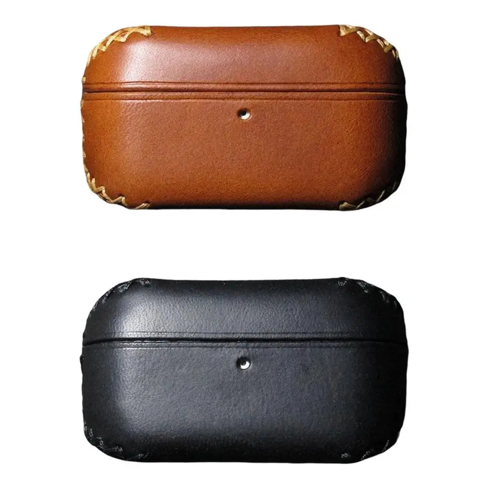 Leather Case Cover For Technics EAH - AZ100 Protective Cover Anti-drop Anti-scratch And Dust-proof Bluetooth Earphone Case