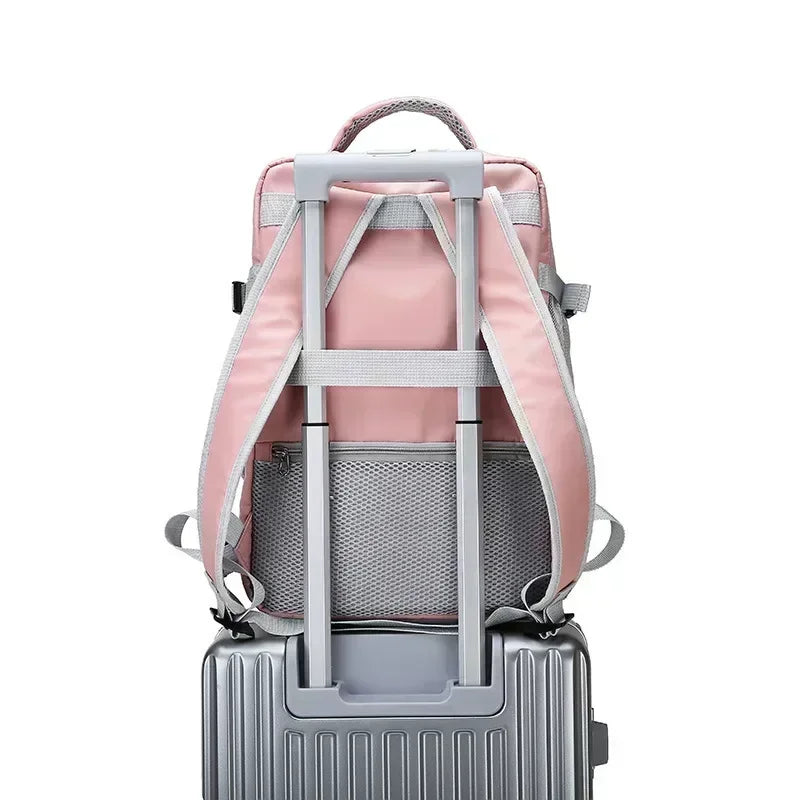 Travel Backpack for Women, Carry On Backpack,TSA Laptop Backpack Flight Approved, College Nurse Bag Casual Daypack for Weekender