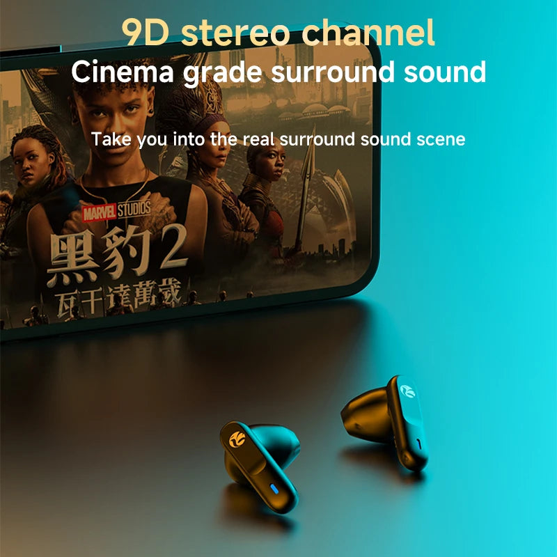 Mini Sports Car Design TWS Earbuds Gift for Kids Adults Gamer Low Latency Gaming Music Bluetooth Earphones Wireless Stereo Sound