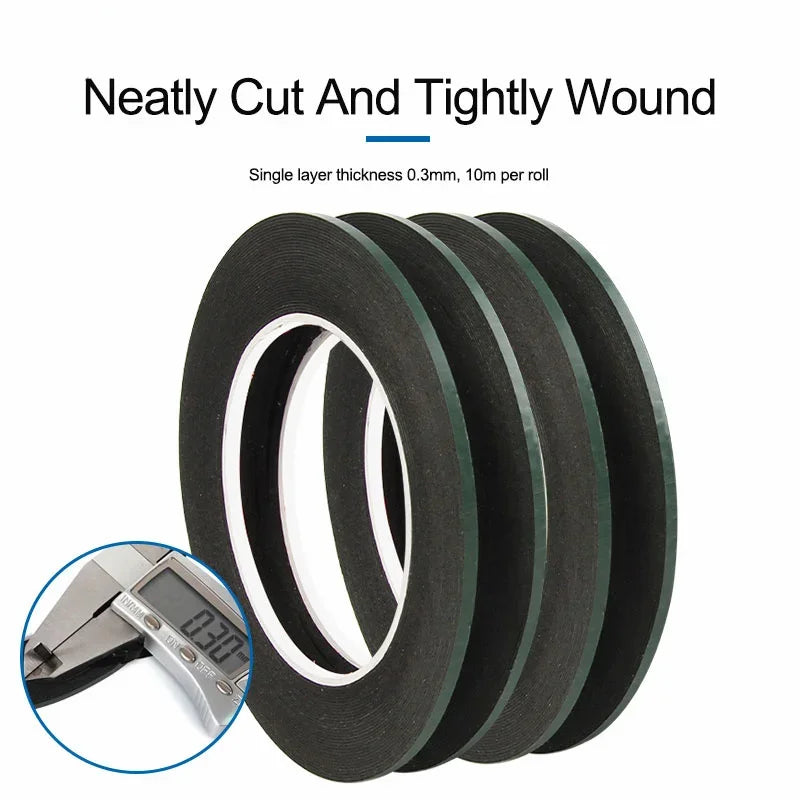 black double-sided tape foam sticker double-sided sticker for repairing LCD screens on mobile phones, TVs, computers, and edges