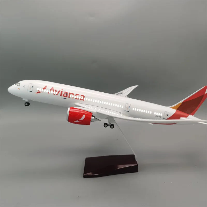 New 1:150 Scale Airplane Diecast Resin Aircraft Avianca Boeing B787/A320 Neo Airline Plane Model Collection Display Gifts