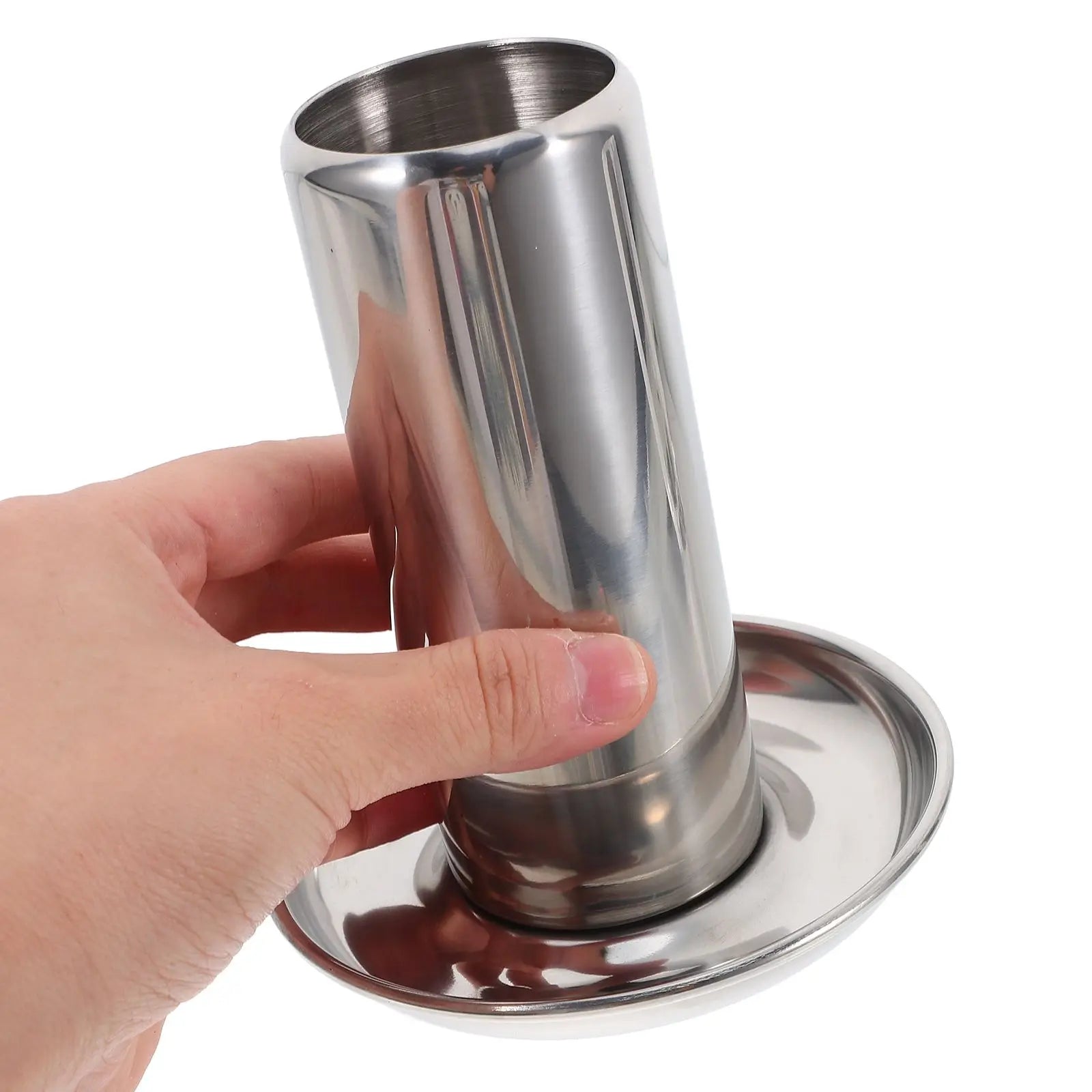 1PC Stainless Steel Beer Can Chicken Roaster Holder Rack Grill Drip Tray Vertical Turkey Stand Cooking Tool BBQ Shelf Roasting