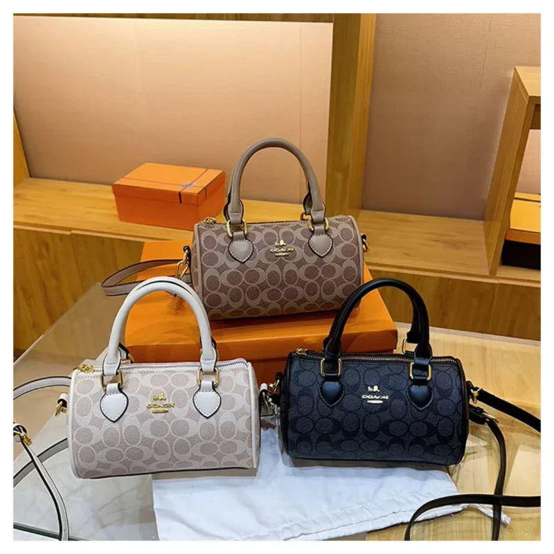 2026 Latest Trendy Ladies' Light Luxury Retro High-end Versatile Handbag Single Shoulder Crossbody Bag, Mini Classic Pillow Bag
