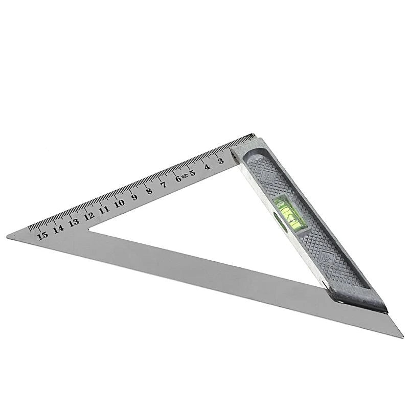 150mm for Triangle Ruler 90° Alloy with Bead Horizontal Woodworking Measuring T best sale