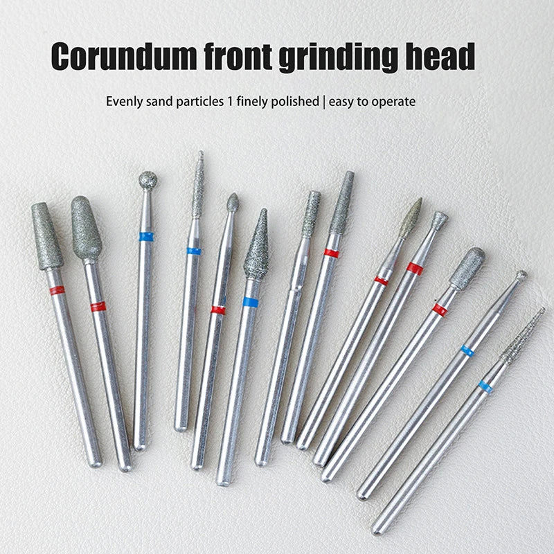 Hot Sale New Nail Drill Bit Mill Cutter All For Manicure Machine Bit Tools Accessories Cuticle Clean For Removing Nail Gel