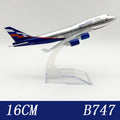1:400 Scale Model Airplane Russia Airlines b747 Alloy Diecast Aircraft Aviation Plane Replica Collected Gift