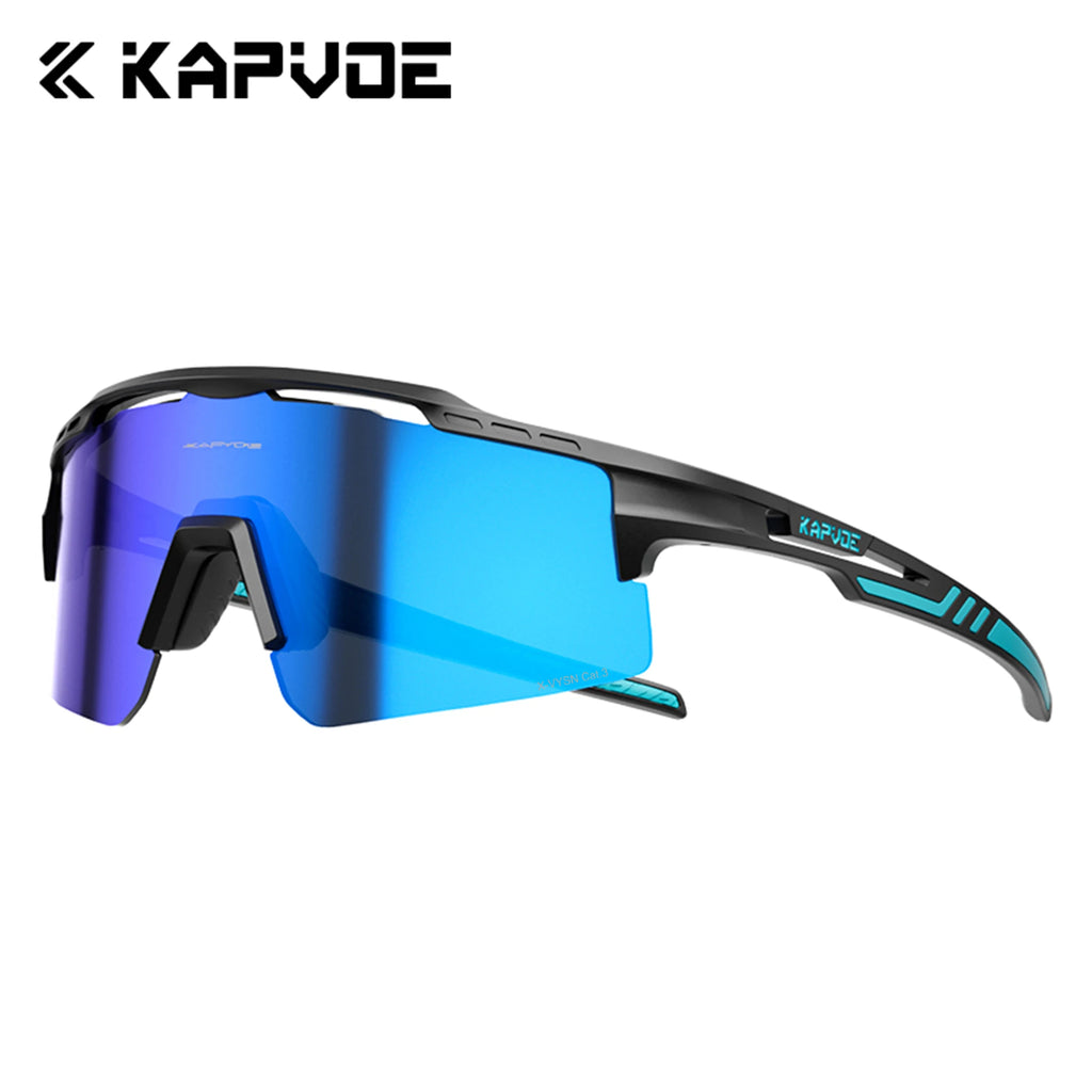 KAPVOE HD UV400 Hiking Cycling Sunglasses Outdoor Sports Hiking and Camping Glasses Waterproof Stylish Driving Sunglasses Unisex